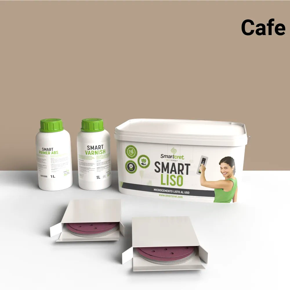 Mini Kit de béton ciré pour murs de 6 m²