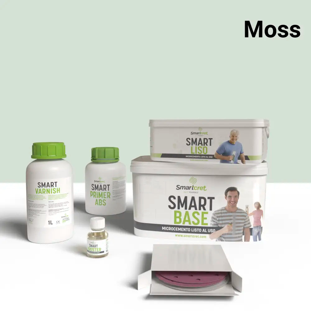 Mikrozement-Set für 4 m² Küchenwände