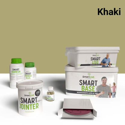 Mikrozement-Set für geflieste Badezimmerwände von 4 m²