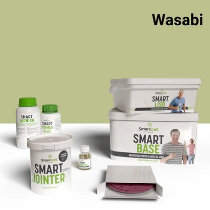 Mikrozement-Set für geflieste Badezimmerwände von 4 m²