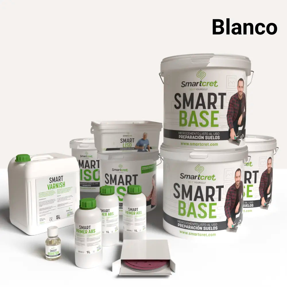 Retkit Kit de microcemento para paredes de baño de obra de 24 m²