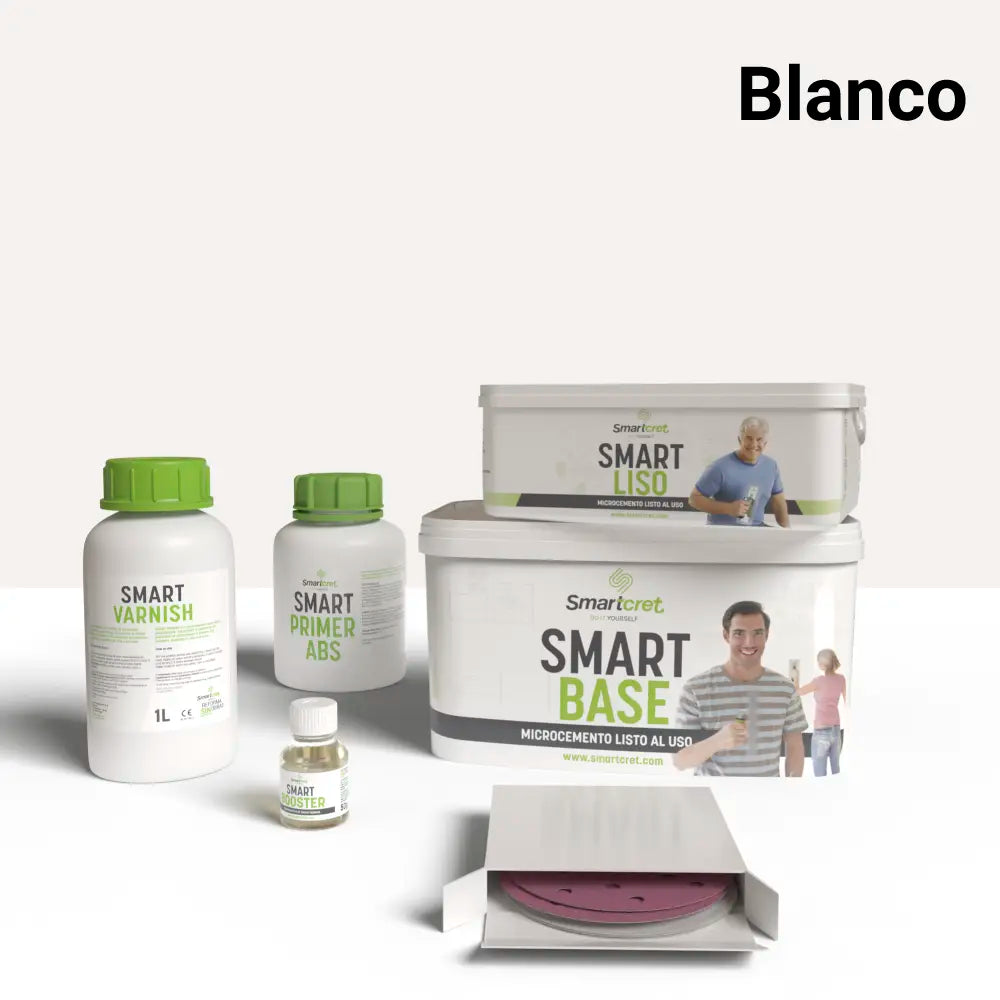 Retkit Up to 4 m² Microcement Kit for bathroom floors on absorbent surfaces