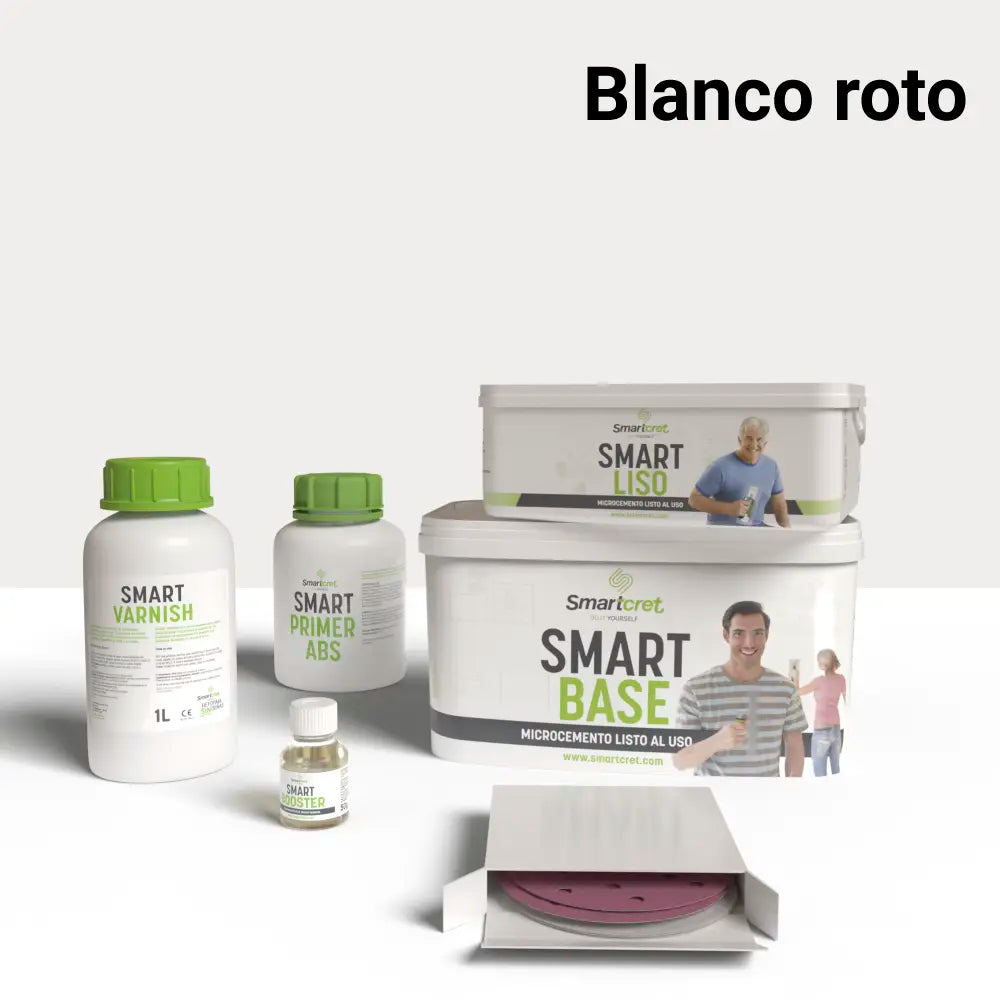 Kit microcemento para suelo de baño de cemento u hormigón 4 m²