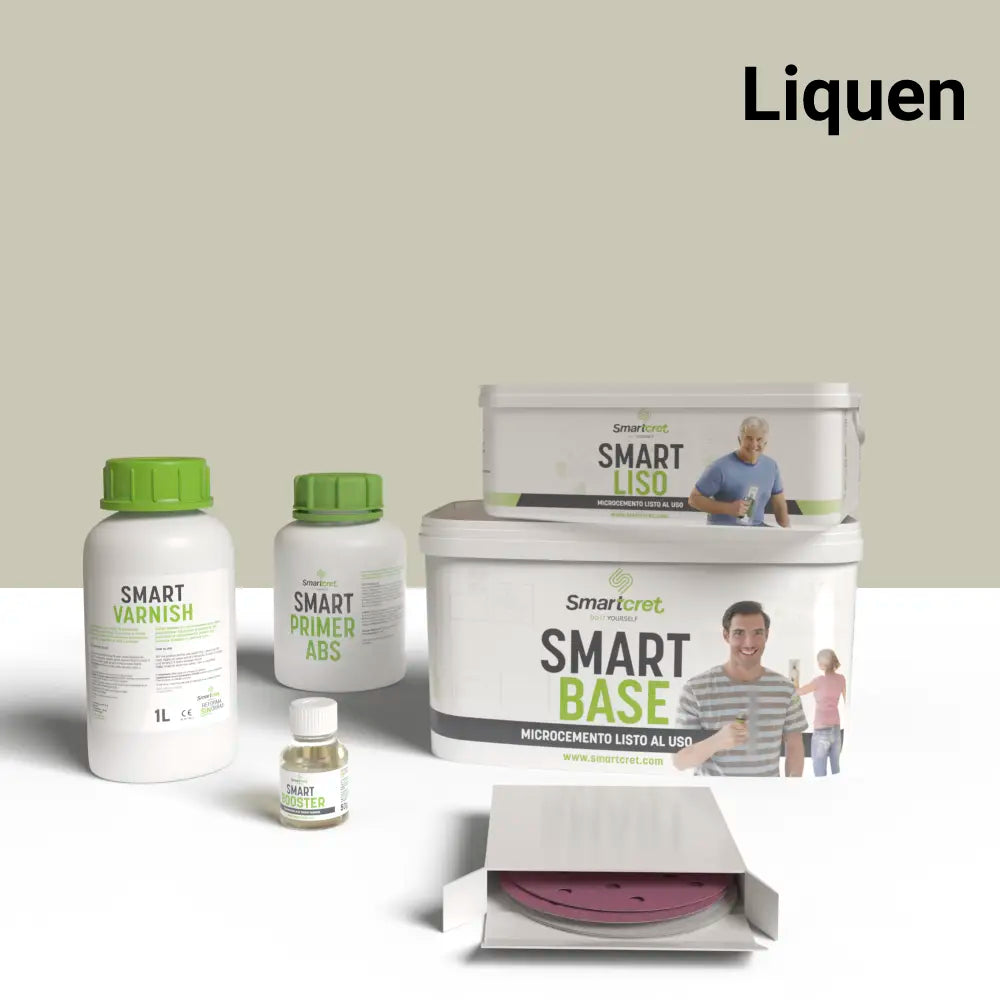 Kit microcemento para suelo de baño de cemento u hormigón 4 m²