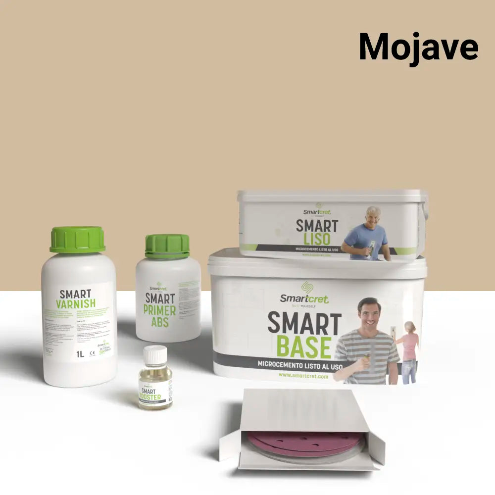 Kit microcemento para suelo de baño de cemento u hormigón 4 m²