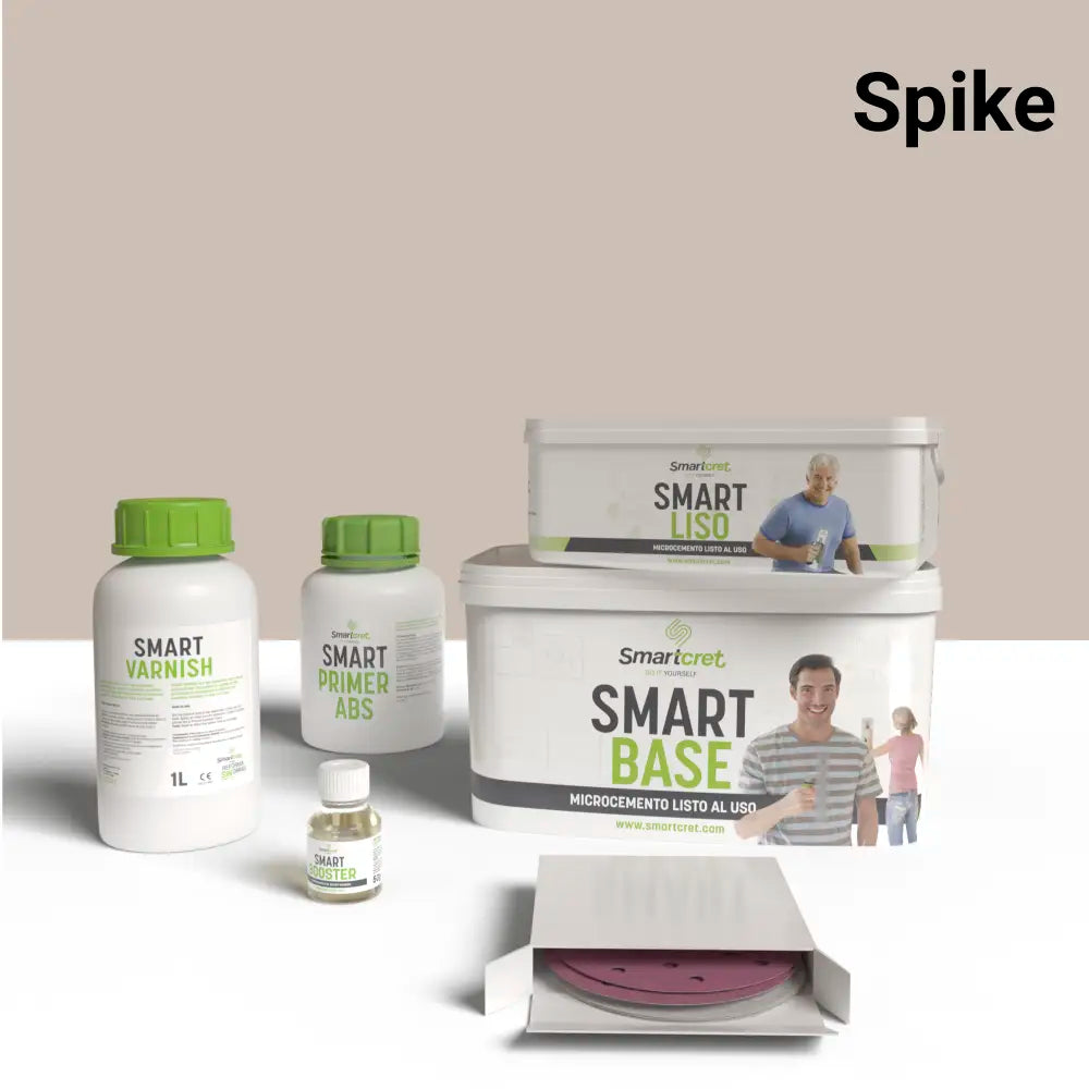 Kit microcemento para suelo de baño de cemento u hormigón 4 m²
