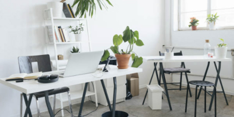 HOME OFFICE: SEPARATING ROOMS WITHOUT BUILDING WORK