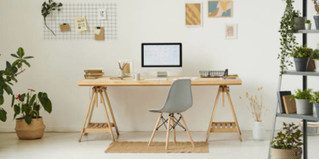HOME OFFICE: SEPARATING ROOMS WITHOUT BUILDING WORK